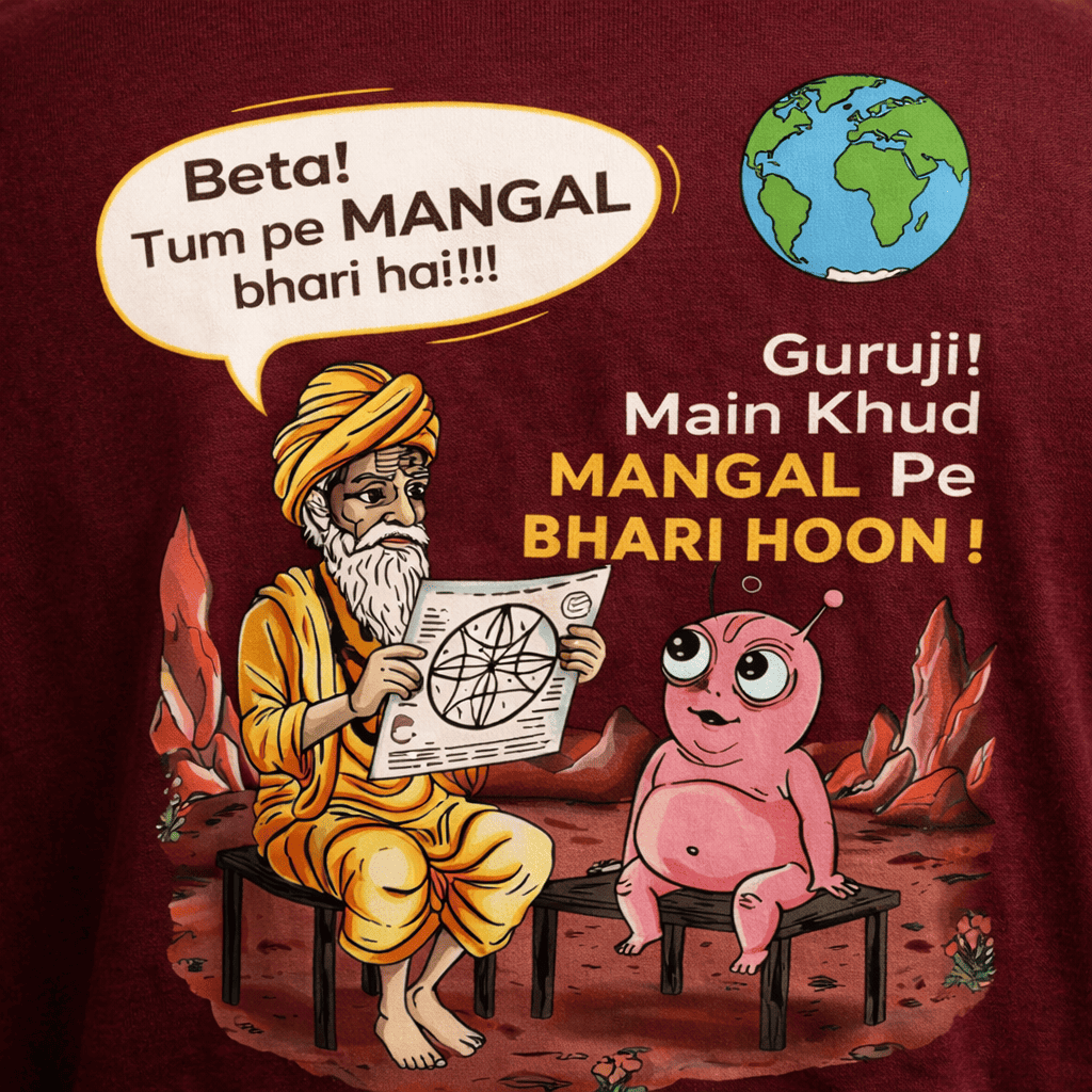Mangal Shastra Oversized T-Shirt