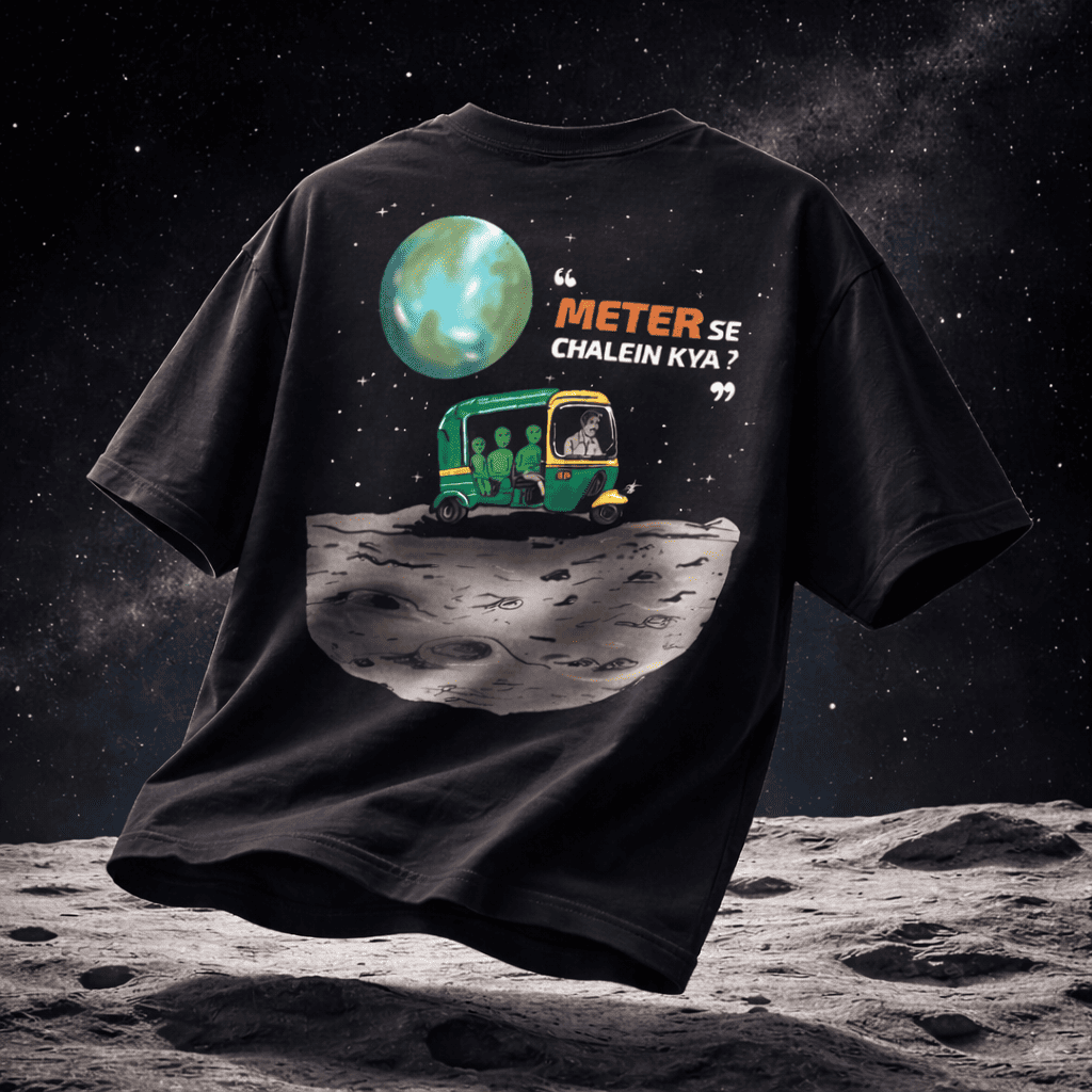 Cosmic Auto Oversized T-Shirt