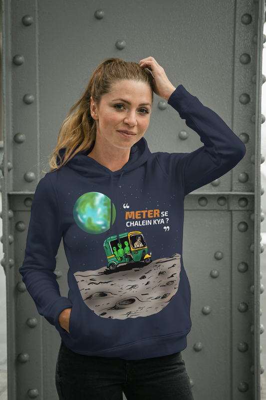 Funny Alien Auto Rickshaw Ride | Meter Se Chalein Kya? – Indian Meme Design -  Woman