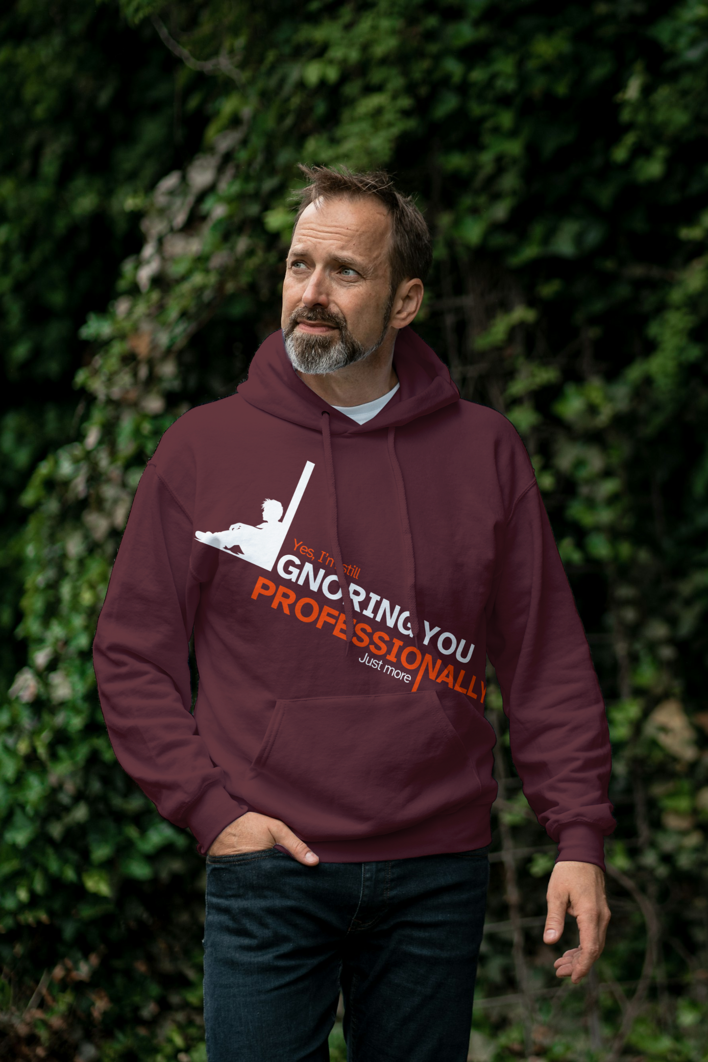 Still Ignoring You – Professional Sarcasm Funny Quote T-Shirt