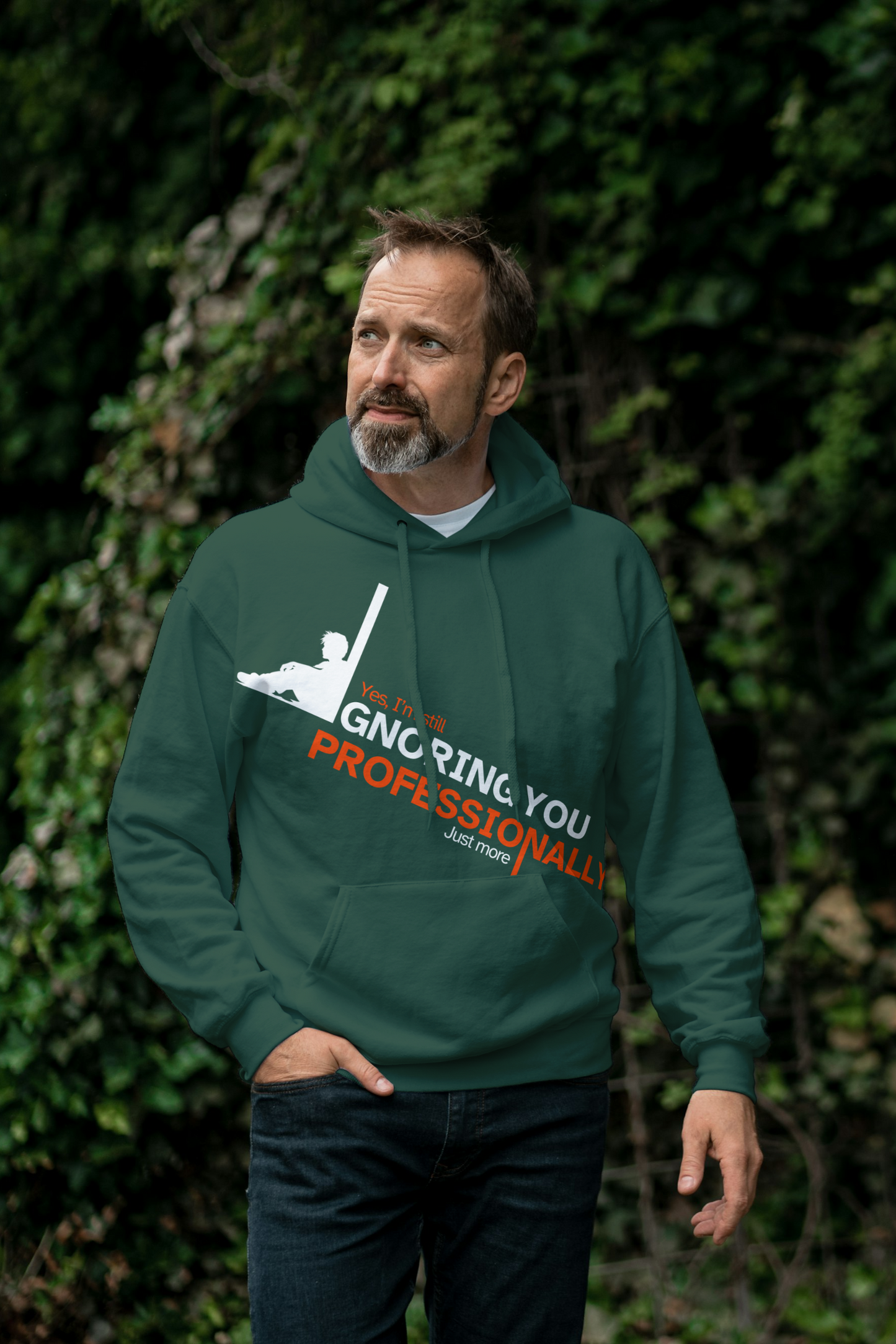 Still Ignoring You – Professional Sarcasm Funny Quote T-Shirt