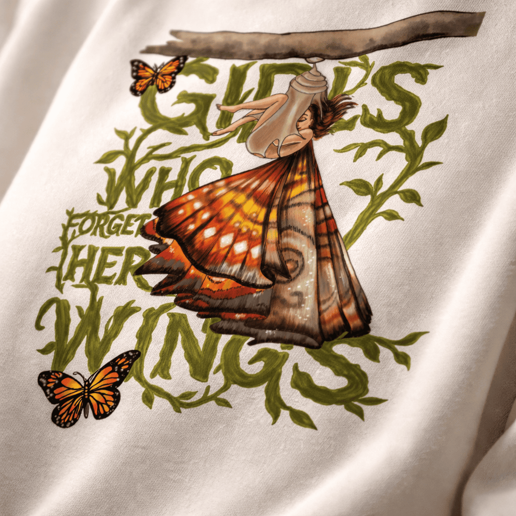 Forget Her Wings Oversized T-Shirt
