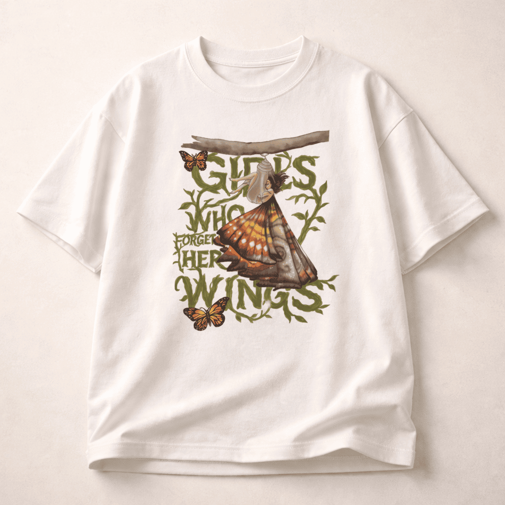 Forget Her Wings Oversized T-Shirt