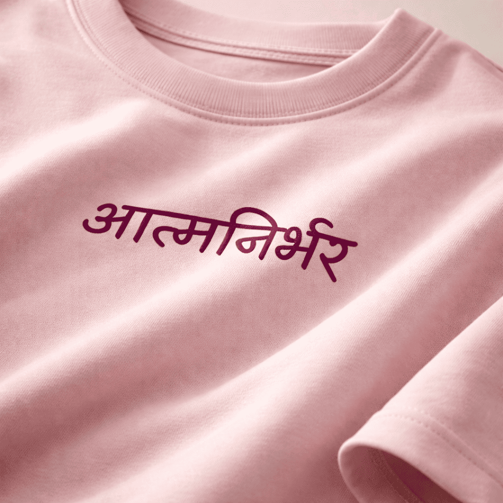 Atmanirbhar Oversized Tee