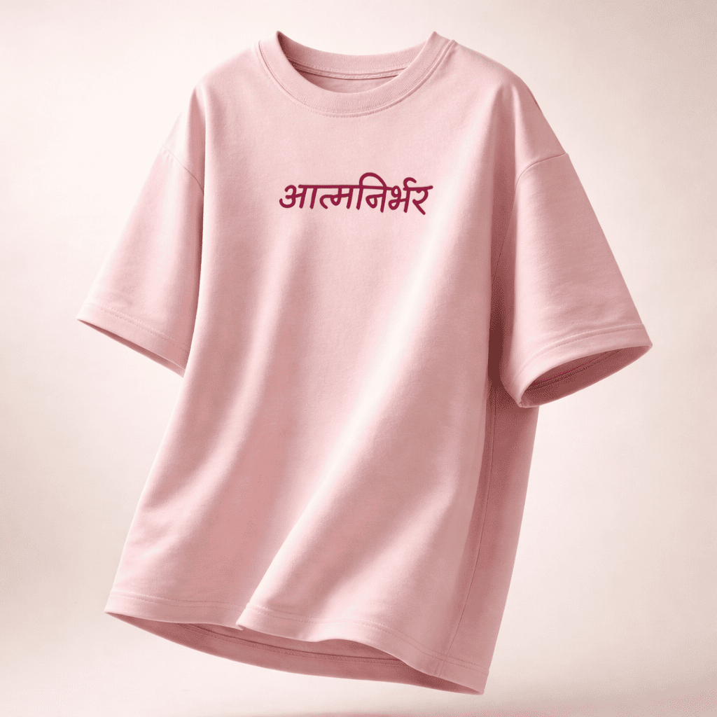 Atmanirbhar Oversized Tee