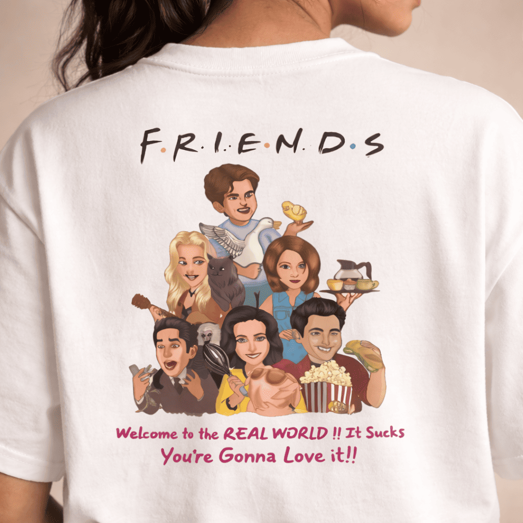 Real World Quote Oversized T Shirt