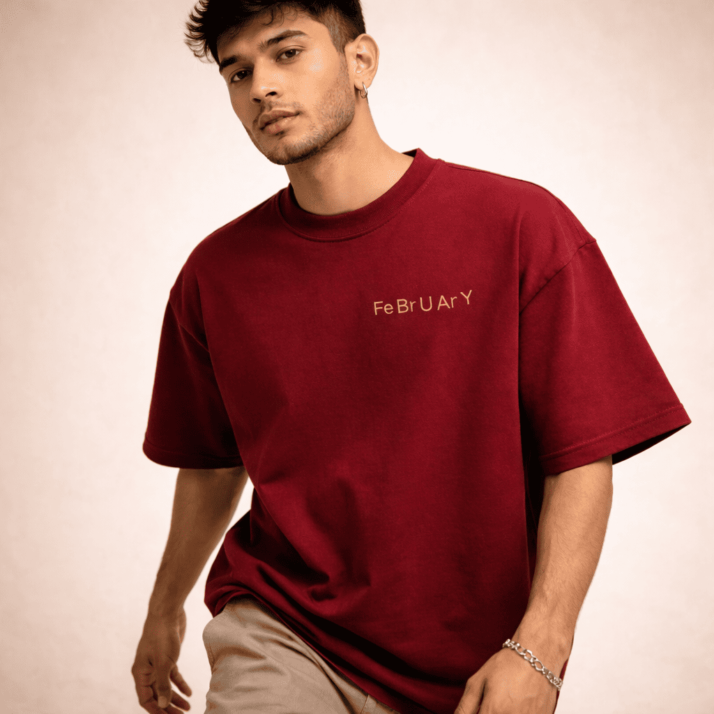Made In February Oversized T-Shirt