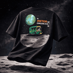 Cosmic Auto | Signature Obsidian Oversized T-shirt