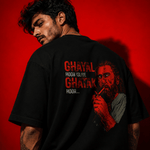 Ghatak | Signature Obsidian Oversized T-shirt - Soch Dost
