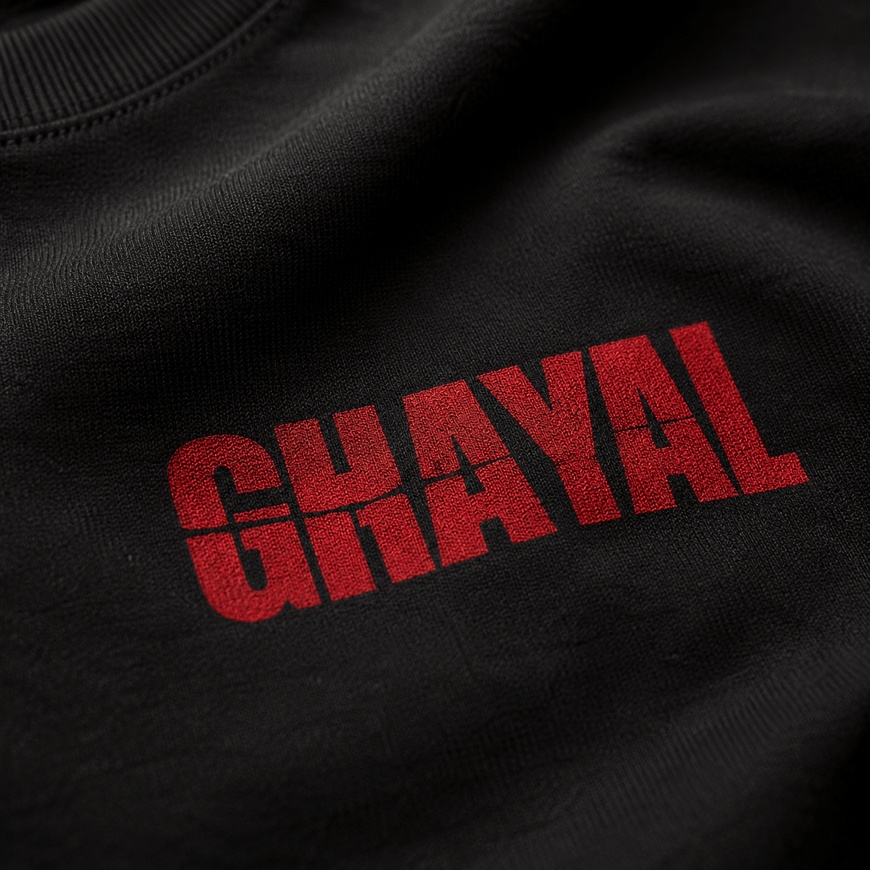 GHAYAL Oversized Black T-Shirt - Soch Dost